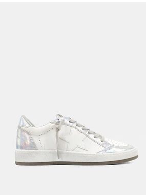 ShuShop Paz Silver Iridescent Sneaker